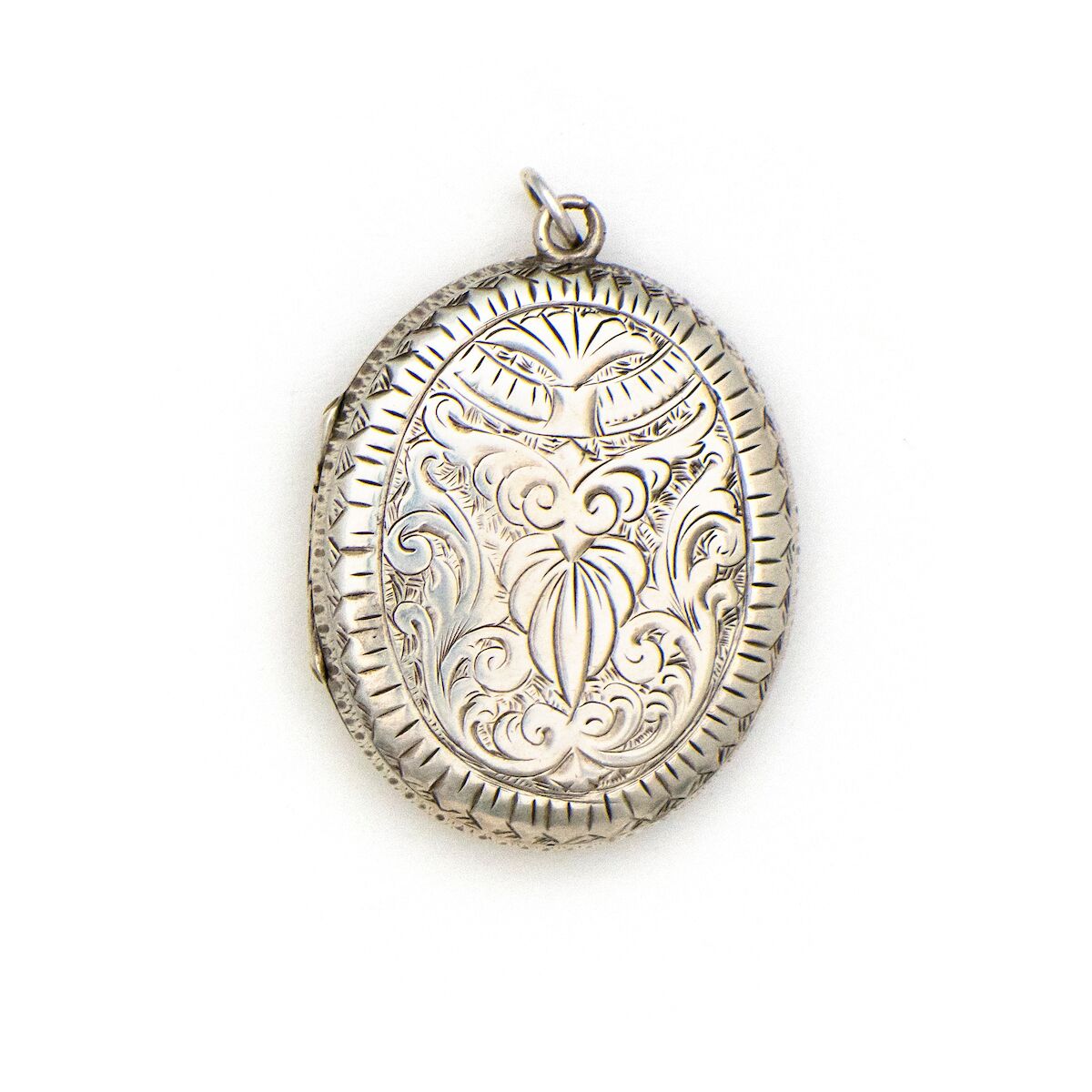 Silver Bouquet Locket