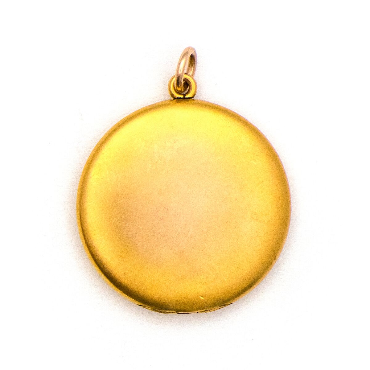 Matte Round Locket