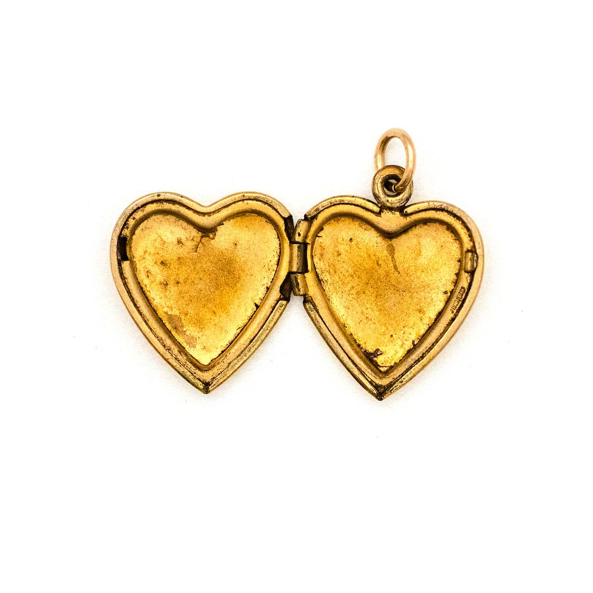 Flower in Bloom Vintage Heart Locket