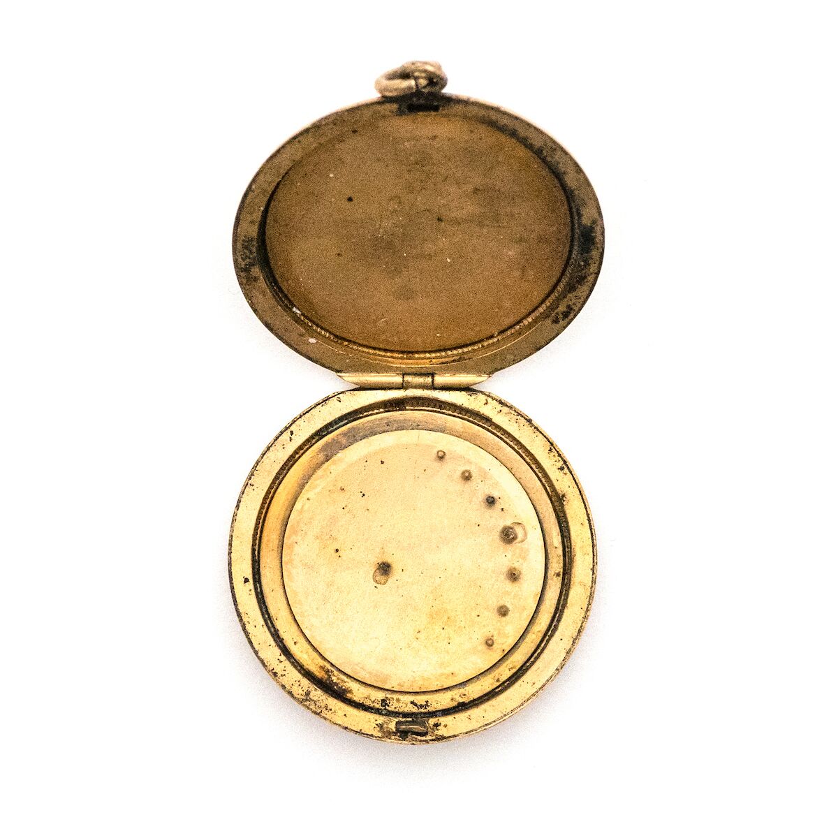 Victorian Crescent Moon & Star Locket