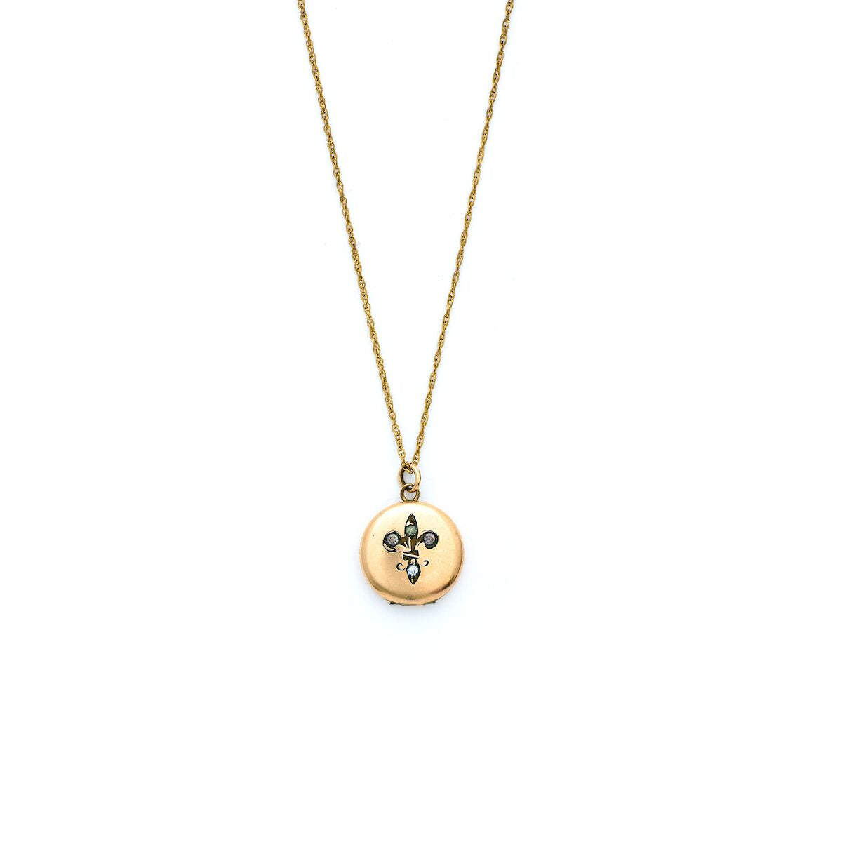 Mini Fleur-de-lis Locket