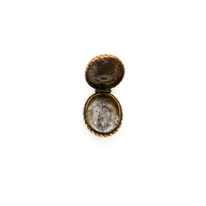 Onyx and Tiger's Eye Oval Locket
