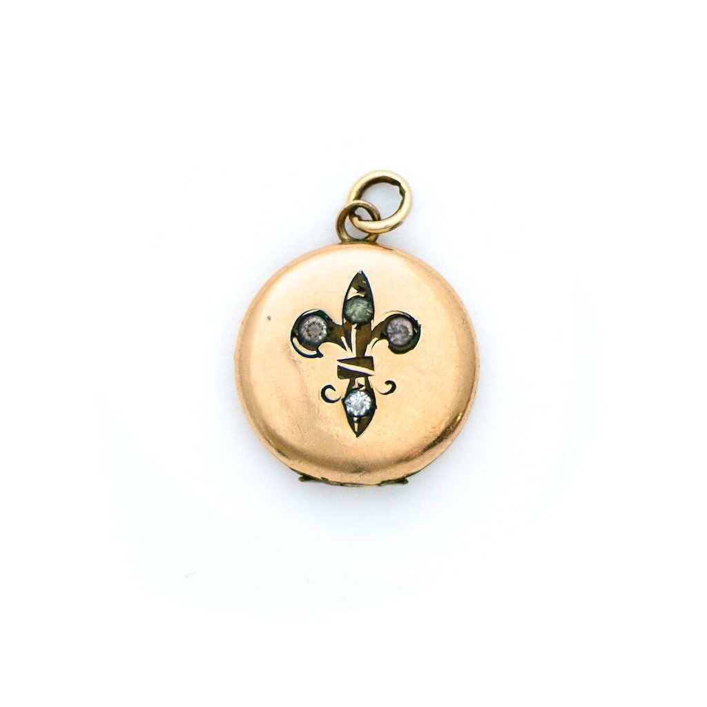 Mini Fleur-de-lis Locket