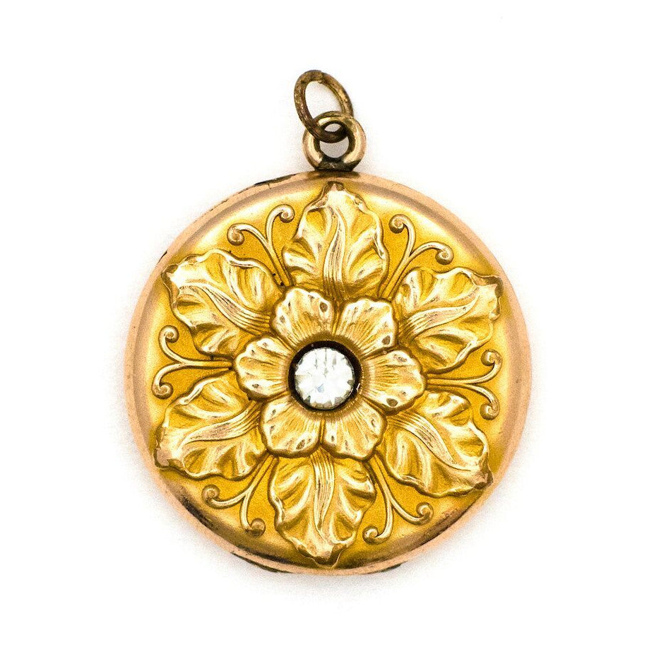 Brilliant Magnolia Locket