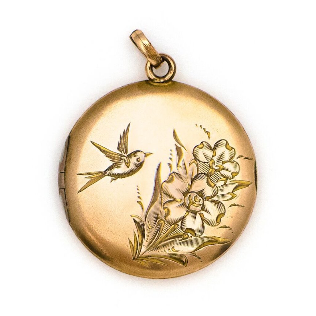Spring Sparrow Locket
