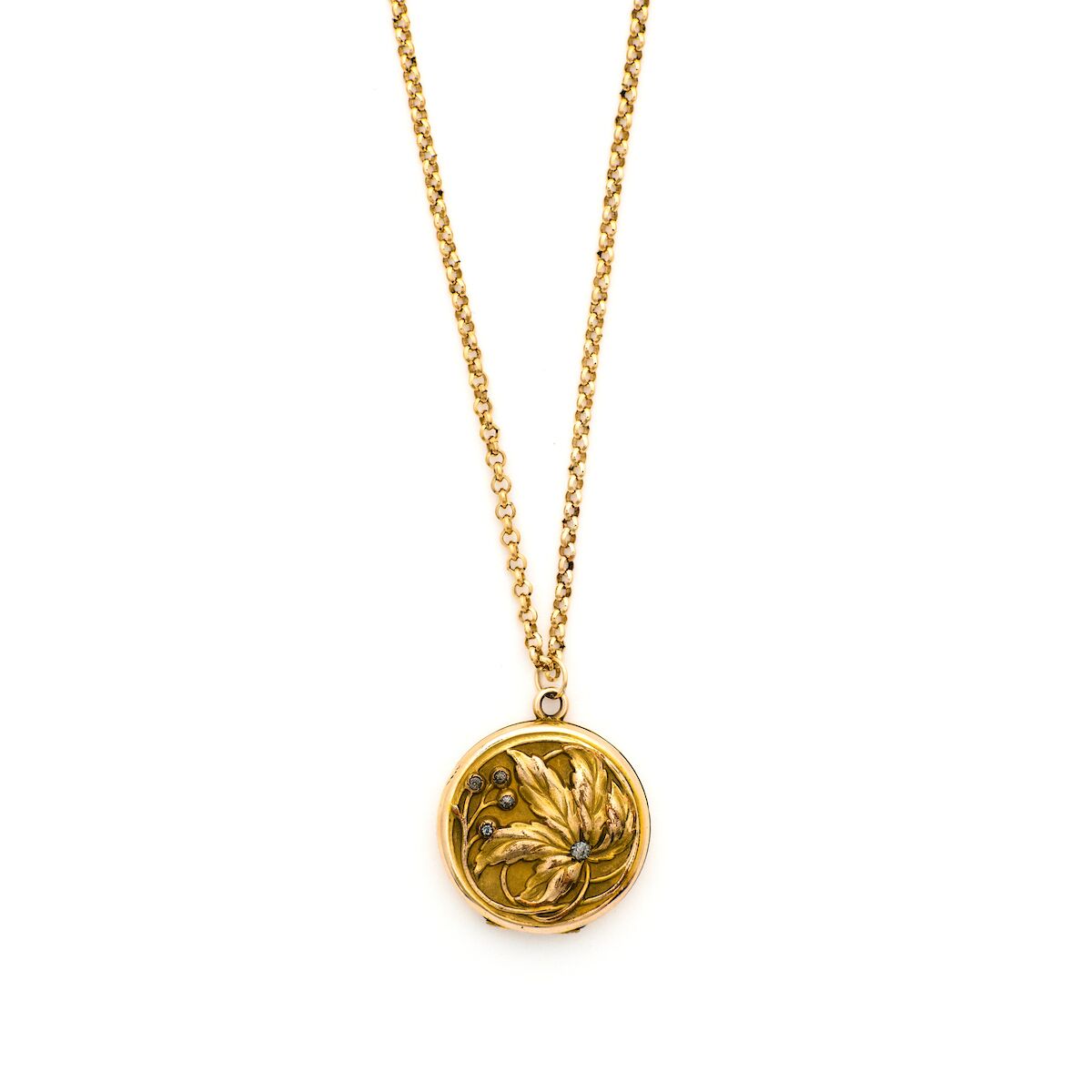 Autumn Leaves Locket