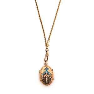 Seafarer's Enamel Locket