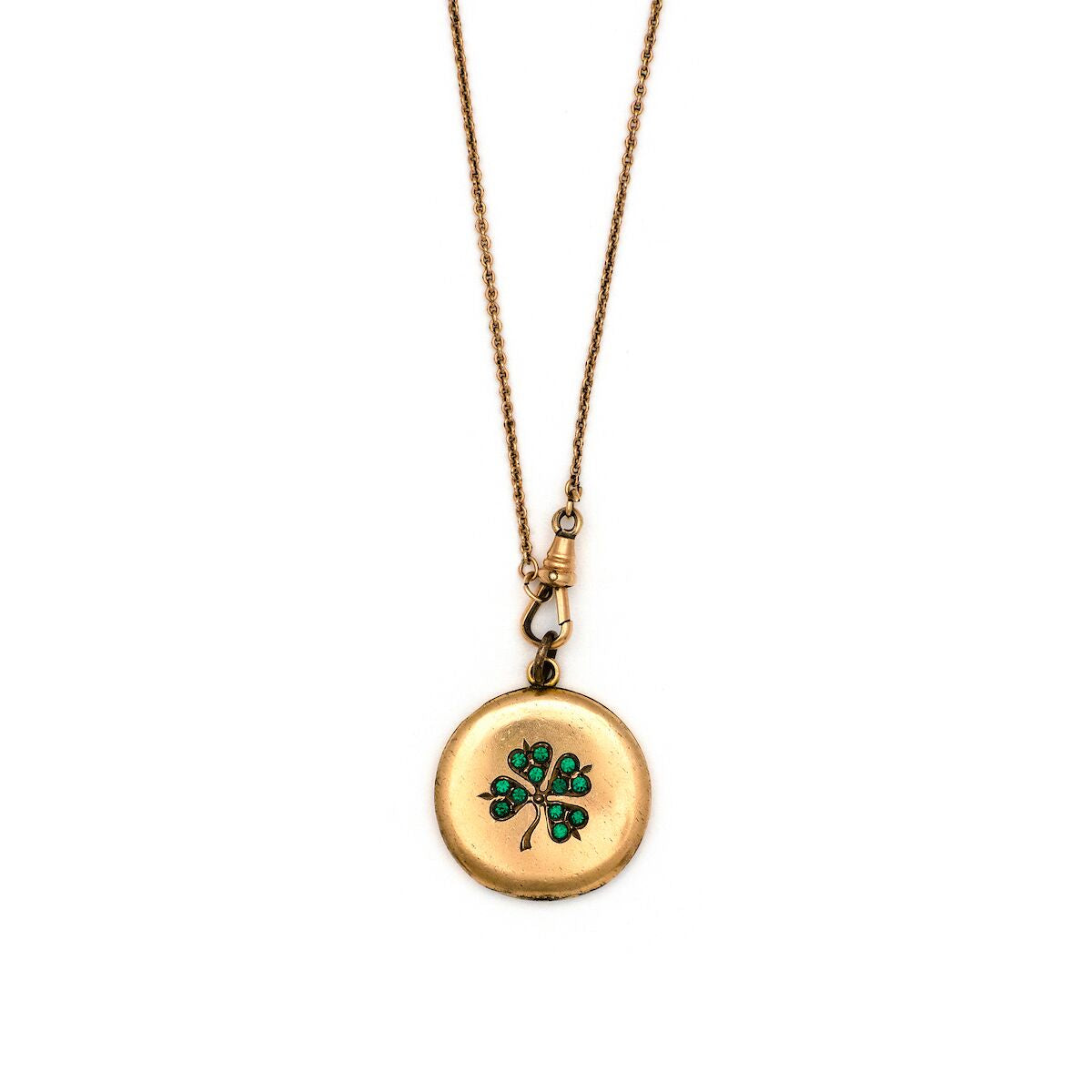 Four-Leaf Clover Locket
