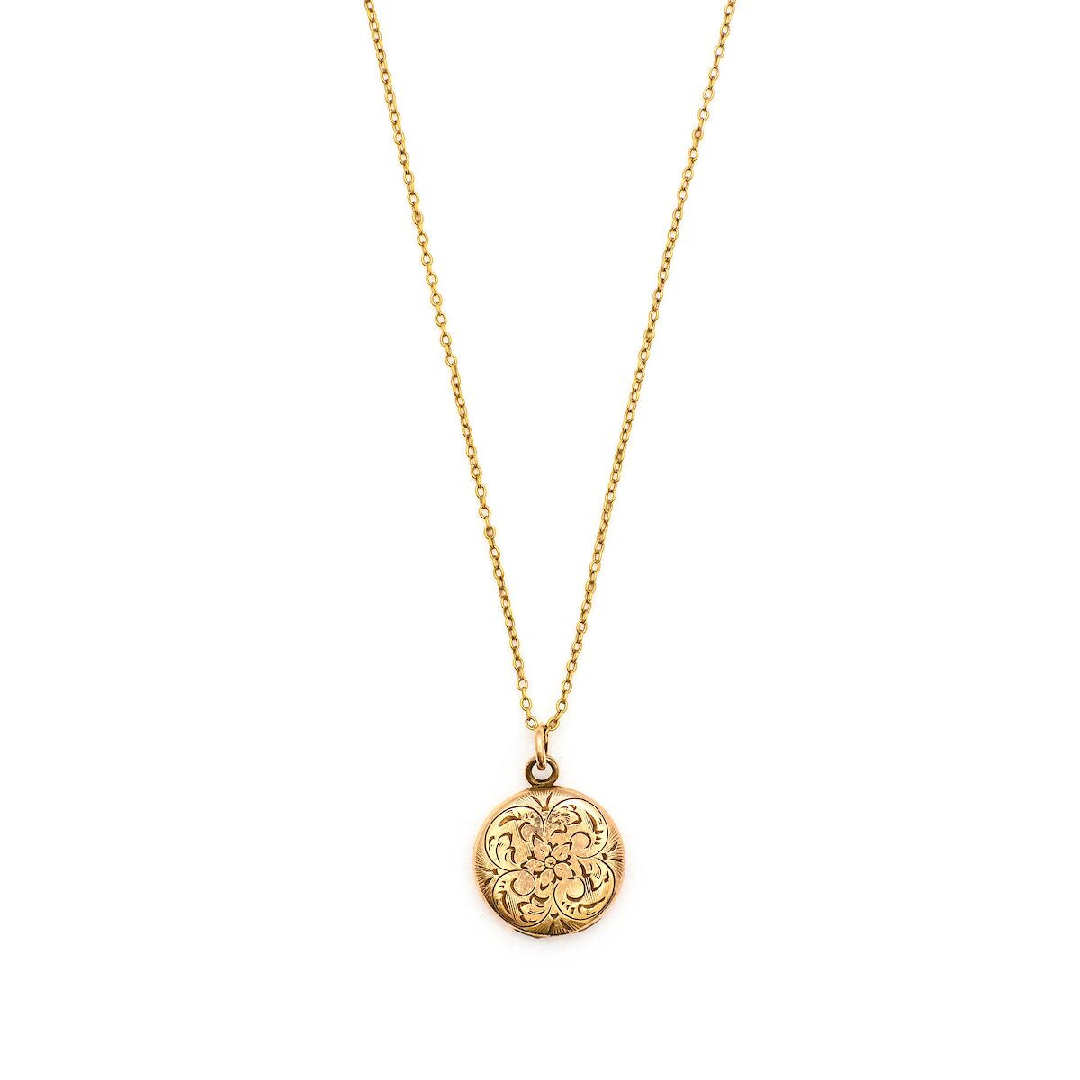 Floral Swirl Locket