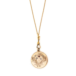 Floral Fireworks Locket