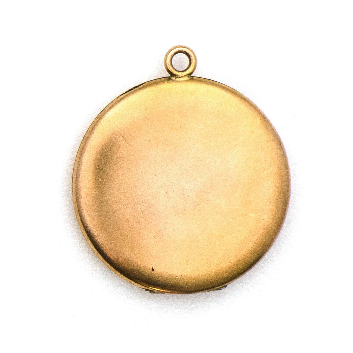 Blue & Pearl Shield Locket