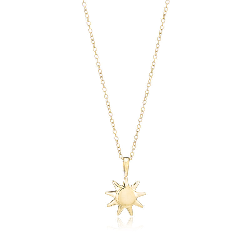 Gold sunshine sale necklace